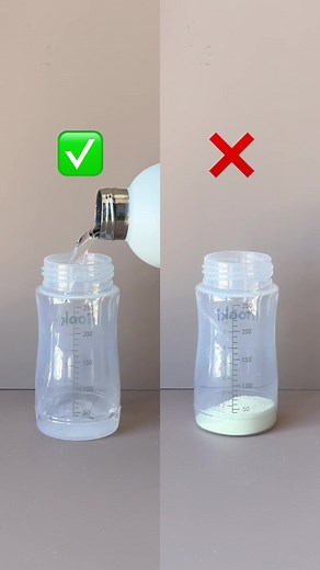 The Correct Way to Prepare Baby Formula