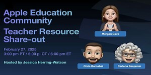 *RECORDING AVAILABLE* Apple Education Community Teacher