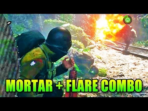 Battlefield 1 Mortar + Flare Combo | BF1 Gameplay