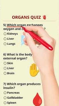 ORGANS QUIZ