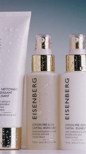 Looking for a high-performance skincare routine that’s both gentle and effective? Meet the expert trio trusted by skincare lovers: Baume Nettoyant Démaquillant Revitalisant: melts away waterproof make-up & impurities, without irritation. Lotion Pré-Soin Capital Jeunesse 1: gently exfoliates, smooths & reveals radiance. Lotion Pré-Soin Capital Jeunesse 2: deeply hydrates, plumps & soothes. .Non-comedogenic .Suitable for all skin types, even sensitive .Proven glow, visible results Your daily glow 