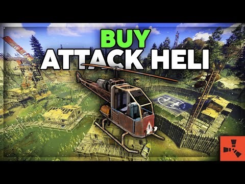 How to buy a Attack-Heli in rust