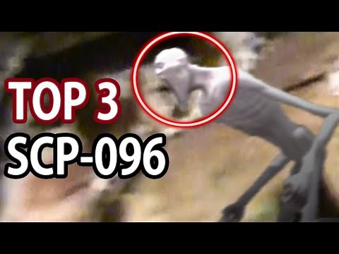 TOP 3 SCP-096 'Shy Guy' Sighting in Real Life Caught on Camera (SCP Animation)