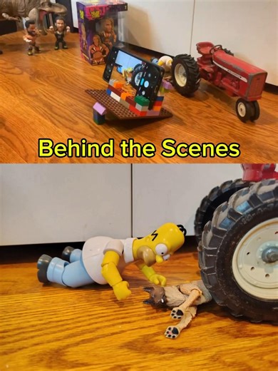 Behind the Scenes Dog Rescue with Homer & Jordynne Grace Stop Motion