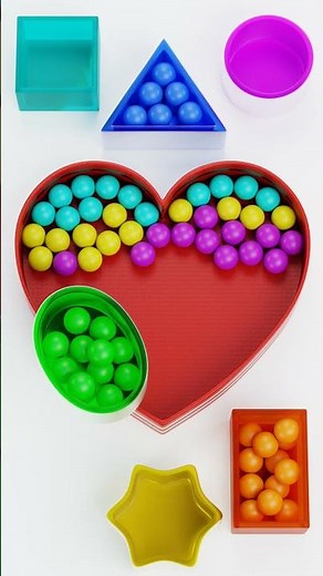 ❤️ Valentine’s Heart Cleansed and Refreshed 💖💜💛 | Satisfying ASMR Animation