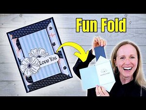 How to Make a Double Point Fun Fold Card | Easy Card Making Tutorial + Smart Paper Tips