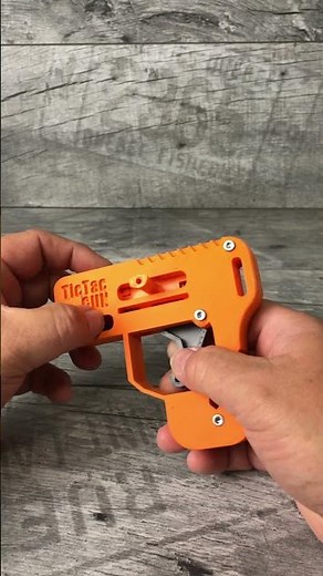 3D Printed TIC TAC GUN VS TTG2 Part One 3d printing shorts test thingiverse