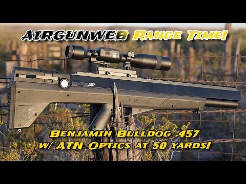 Benjamin Bulldog .457 - Multi-Shot, Big Bore, PCP with a hell of a Bite! Hunt with Benjamin Airguns