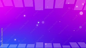 Abstract CGI motion graphics and animated background of colored bars thumping up and down to a beat. Stock Video