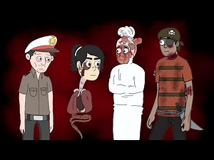 Kompilasi Kartun Hantu Lucu - Kumpulan Kartun Hantu - Animasi Horor Indonesia