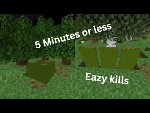 How to Build Easy traps In Minecraft