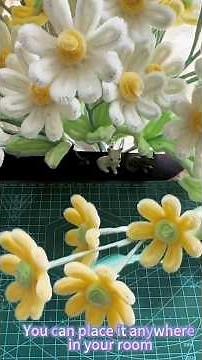 Handmade Pipe Cleaner Daisy Flowers You Can Sell 🌸 Beginner Friendly Tutorial