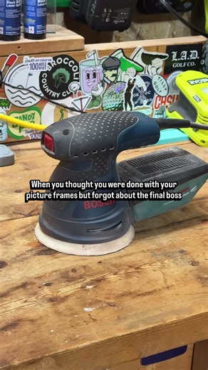 We meet again…… #woodworking #golf #humor #pictureframes #fyp