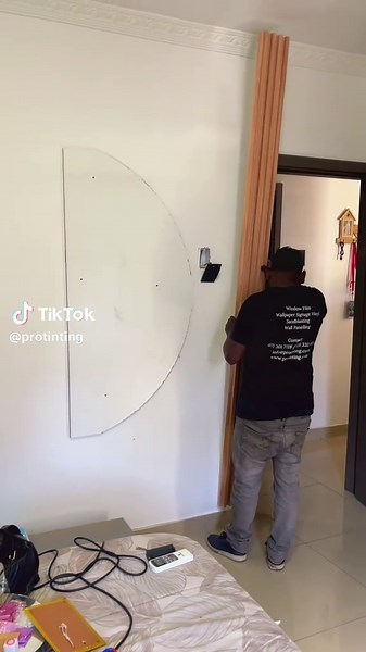 Wall Paneling and Mirror Setup Guide