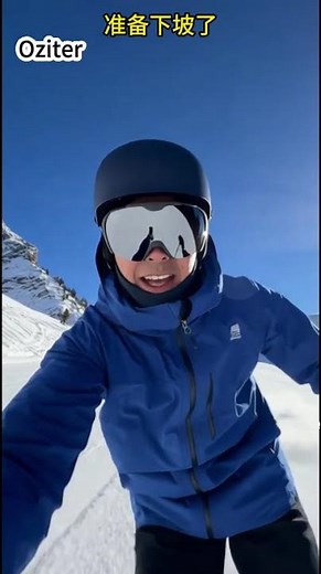 【雪山天堂】太过瘾了！绝美雪山风景 + 丝滑雪质滑行实录（天气爆炸好！）肾上腺素飙升！在“风景C位”雪山滑行，今天滑得实在太爽！沉浸式滑雪Vlog：蓝天白雪，速度与激情！这条线路风景太棒了！