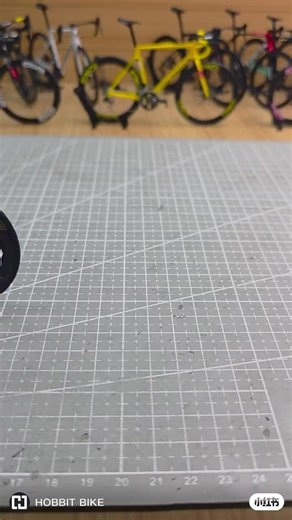 This miniature bicycle is crafted with care to capture the look and feel of a real bike, making it ideal for collectors, displays, or miniature scenes.