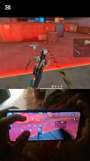 INSANE Handcam Gameplay 😱 3GB RAM Free Fire Highlights | Fast Movement #shorts