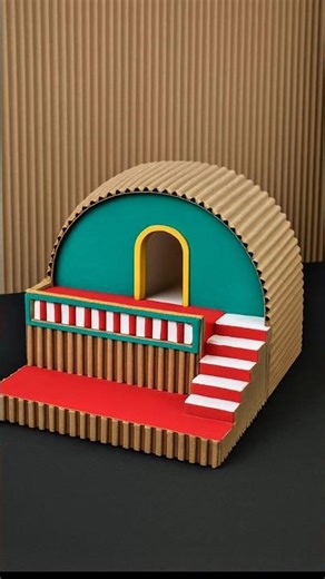 🤯Tiny house using colour foam sheets #diy #craft