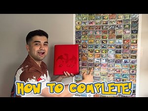 Best Way To Complete A Pokemon Base/Master Set!