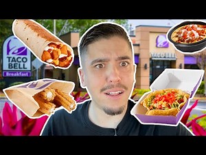 I Tried Every NEW Taco Bell LUXE Value Menu Item! 🌮