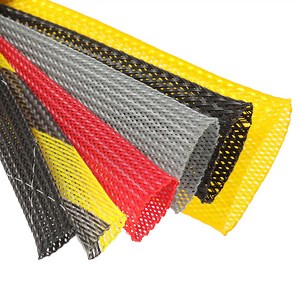 [Hot Item] High Quality Flexible Cable Protection Expandable Sheath Fabric Heat Shrink Tube Sleeve
