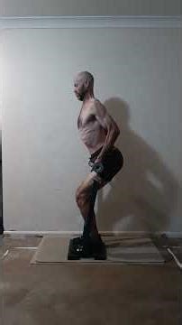 Barbell row with resistance band