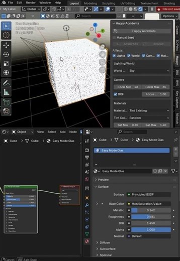 A pointless Blender 3d tutorial to ease your mind Oct10th