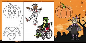 Have a Spooktastic Halloween! Cutouts