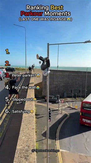 Ranking Best Parkour Moments 😱