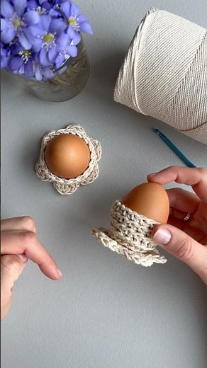 Crochet Easter pattern - Free crochet tutorial #crochet #easter #yarncrafting #eggs