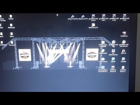 GRAND MA2 + REAPER TIME CODE MIDI VIA REDE CABO RJ45