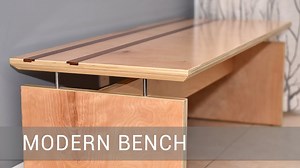 161K views · 478 reactions | Building a Modern Bench With A Floating Top #diyhomedecor | DIY Creators | Facebook