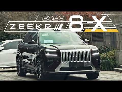 The New 2026 Zeekr 8X Is the Reason SUVs Are Changing