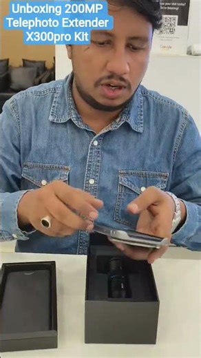 Unboxing VivoX300pro Zeiss Extender |X300pro Extender kit | zeiss2.35x Telephoto Extender kit #viral