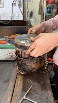 Danfoss old rusty compressor repaired #youtubeshorts