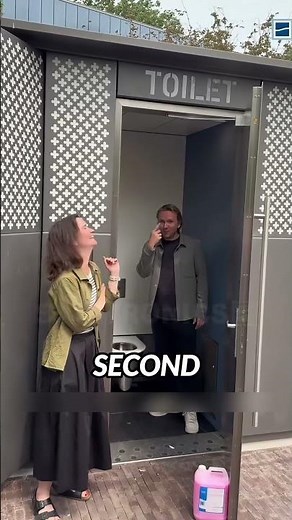 The Cleanest Self-Cleaning Public Toilet