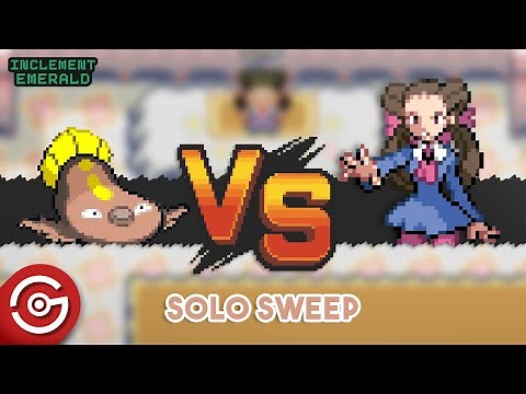 Solo Sweep Roxanne (Gym 1) - Pokemon Inclement Emerald Challenge Mode