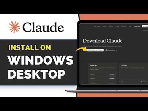 How To Install Claude Desktop On Windows 11 2026 | Claude Desktop download