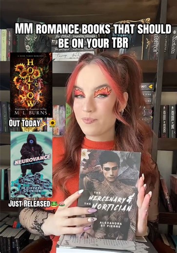 MM romance books that should be on your TBR📖 Happy Release Day To M.L Burns for Hollow🎉🌻 #mmromance #mmromancebooks #fyp #bookrecommendations #mmbooks