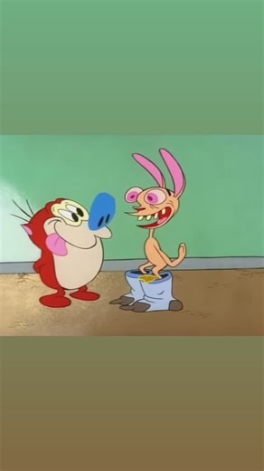 renandstimpy.ig | Ren & Stimpy - Full of Glue ——- #nickelodeon #renandstimpy #nicktoon #nicktoons #90snickelodeon #90scartoons #stimpy #shorts #reels... | Instagram