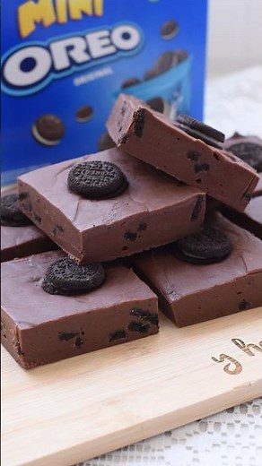 Oreo Fudge 🍪 Easy & Irresistible!