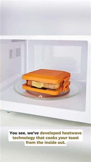 Toast maker makes it easy #toastingbread #toastie