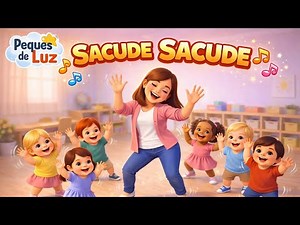 Sacude Sacude 🎵 Canción Infantil para Bailar y Moverse | Educación Infantil