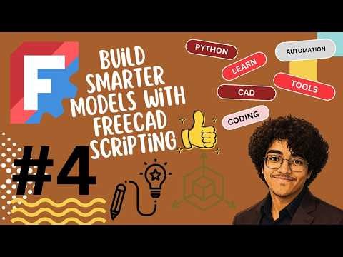 ✅FreeCAD Python Scripting: Primitives transformations #4
