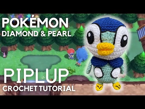 POKÉMON PIPLUP CROCHET TUTORIAL | FREE AMIGURUMI PATTERN