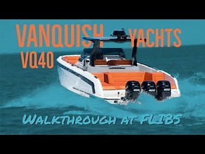 Vanquish Yachts VQ40 - Walkthrough