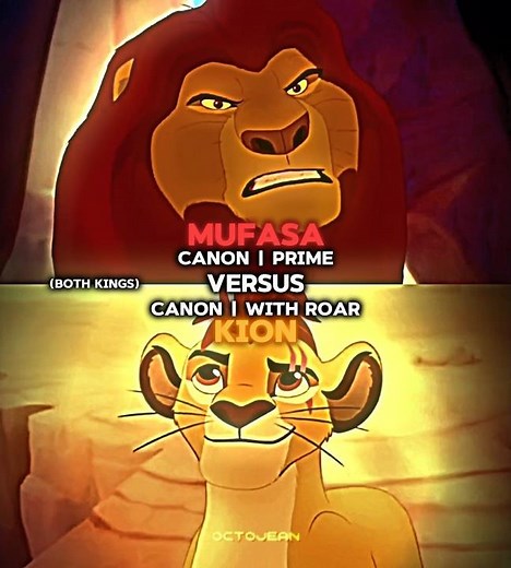 Mufasa VS Kion || Requested by ‪@Kion_kion_leader_official‬ || #edit #thelionking #thelionguard