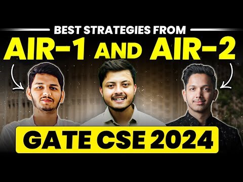 GATE AIR-1 and AIR-2 Interview | Preparation Strategy For GATE CSE 2025