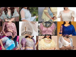 Net ki designer baju/net sleeves design for blouse/net sleeves design 2022 ‪@BeautifulTrends‬ #baju