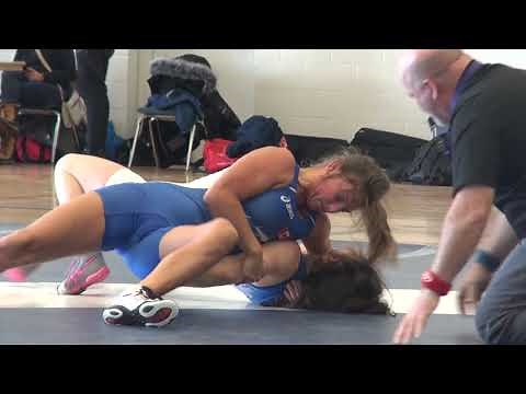 2018 Brock Open WW55kg Jade Parsons (Brock) vs Jessica Bershatsky (Lakehead)